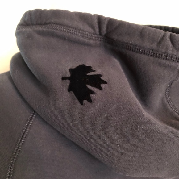 Grey/Black Roots Kangaroo Hoodie - M - Picture 4 of 6